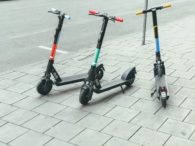 קורקינט עירוני למבוגרים, גלגלים 200 מ"מ